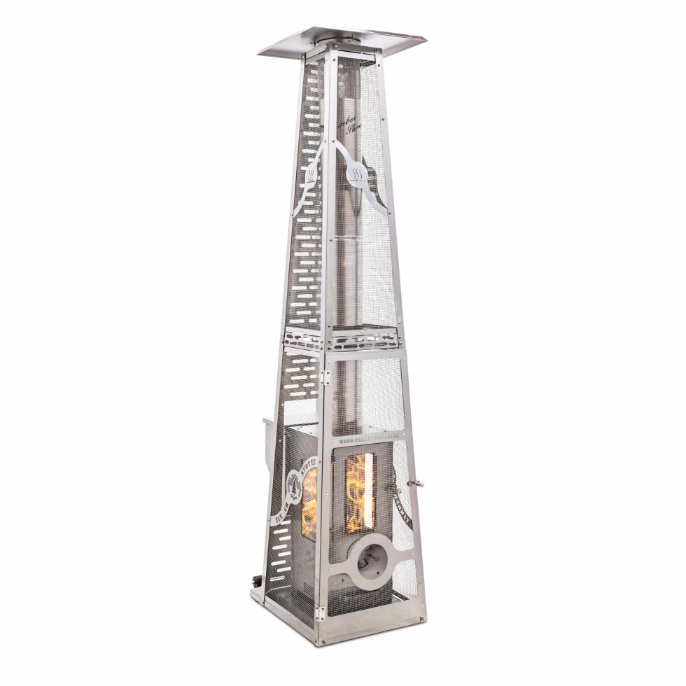 Outdoor Wood Pellet Patio Heater The Big Timber